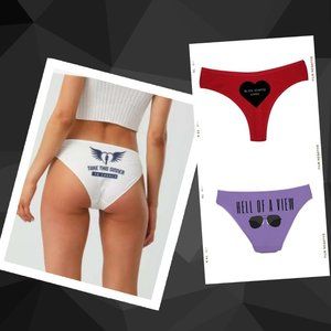 3 Pack of Panties NWT ( Church Fans)